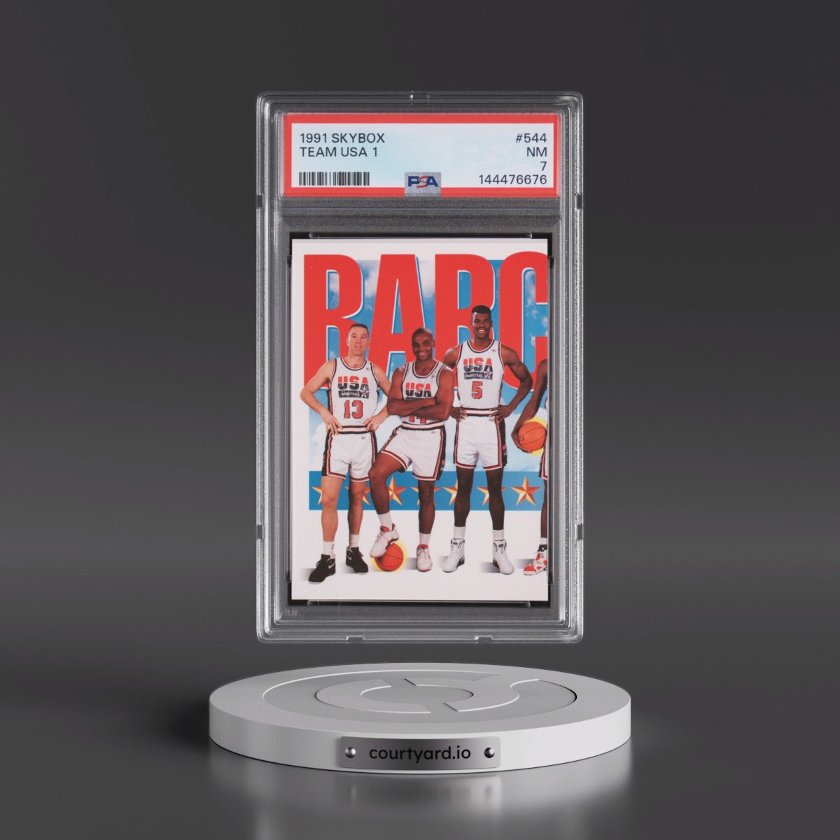 1991 Skybox #544 Team USA 1 (PSA 7 NM)