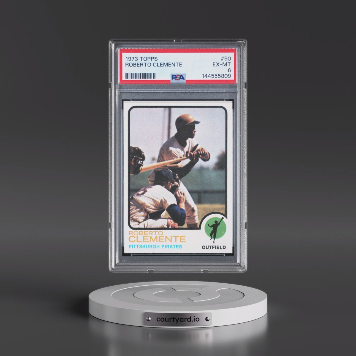 1973 Topps #50 Roberto Clemente (PSA 6 EX-MT)