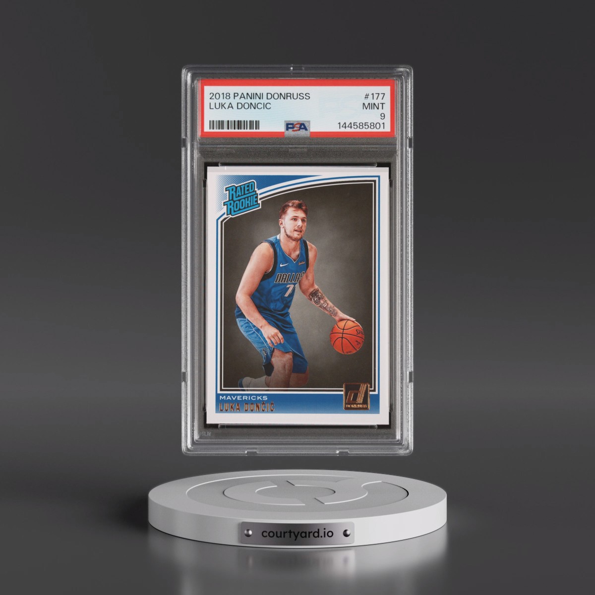 2018 Panini Donruss #177 Luka Doncic (PSA 9 MINT)