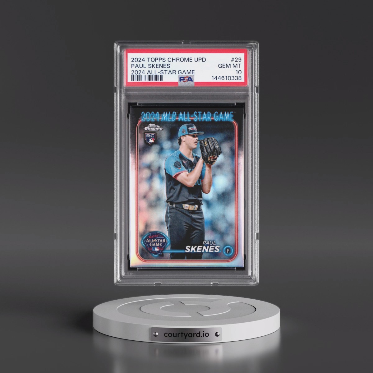 2024 Topps Chrome Update 2024 All-Star Game Chrome #29 Paul Skenes (PSA 10 GEM MINT)
