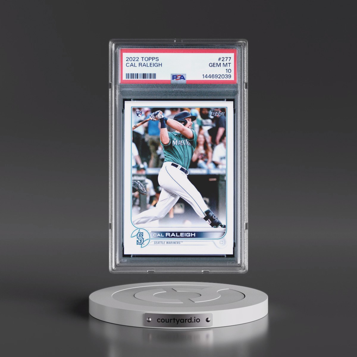 2022 Topps #277 Cal Raleigh (PSA 10 GEM MINT)