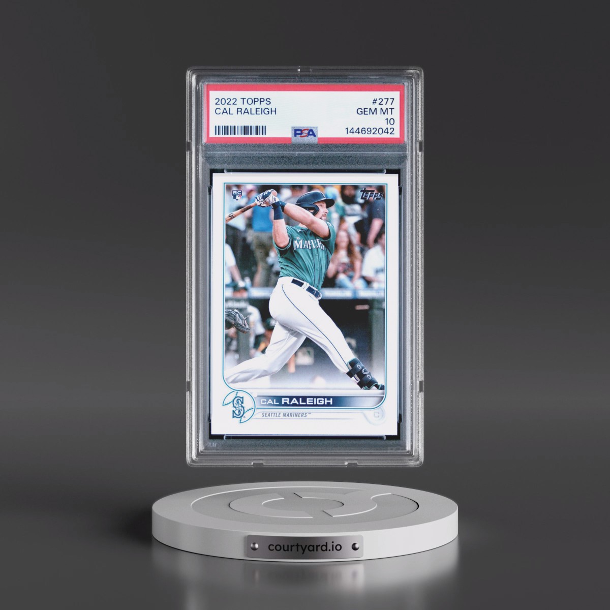2022 Topps #277 Cal Raleigh (PSA 10 GEM MINT)