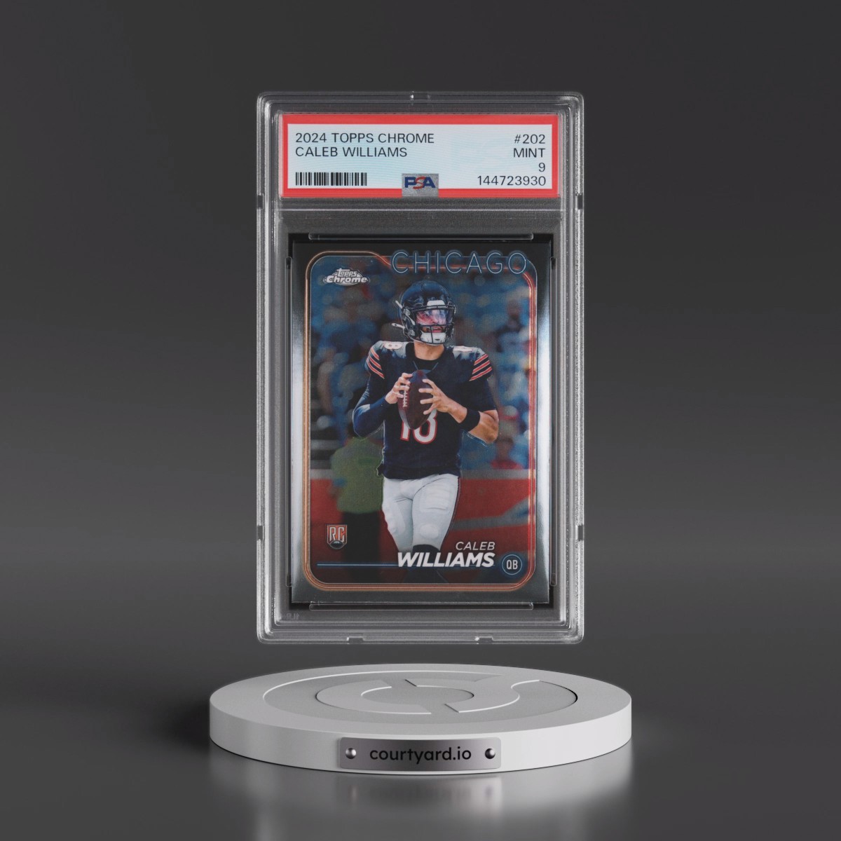 2024 Topps Chrome #202 Caleb Williams (PSA 9 MINT)