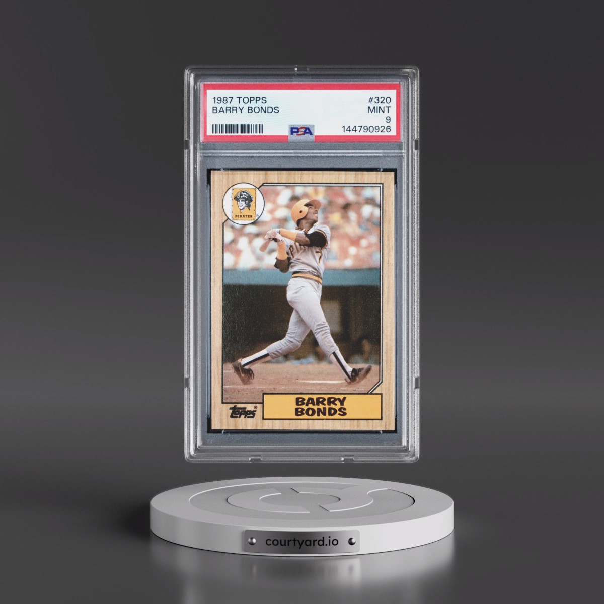 1987 Topps Barry Bonds #320 PSA 9