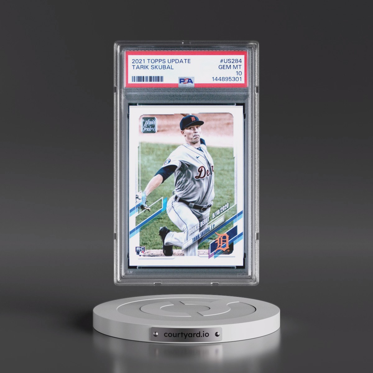 2021 Topps Update #US284 Tarik Skubal (PSA 10 GEM MINT)