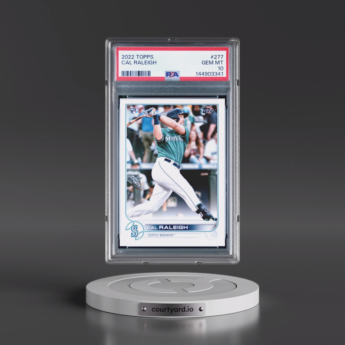 2022 Topps #277 Cal Raleigh (PSA 10 GEM MINT)