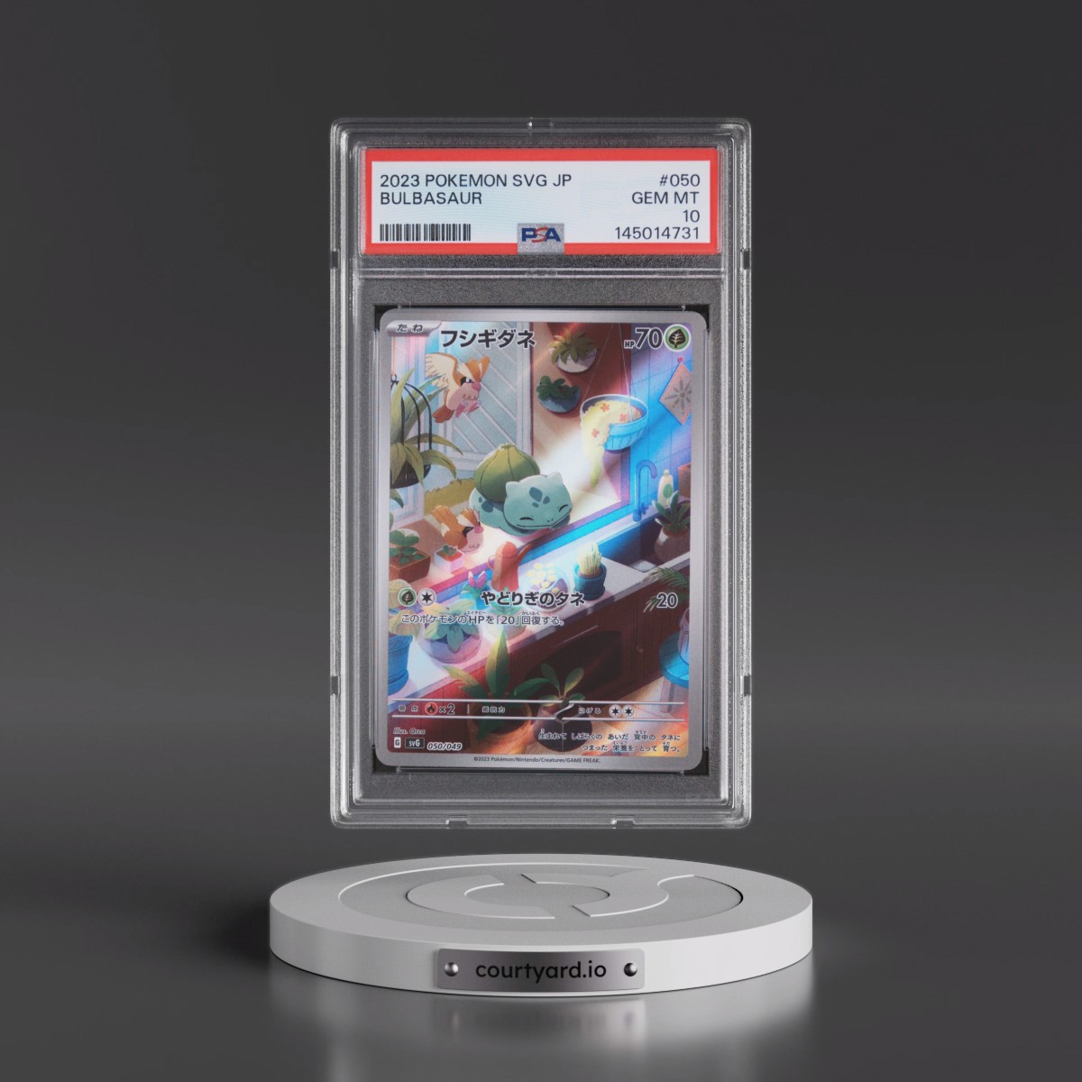 2023 Pokémon Svg-Venusaur & Charizard & Blastoise Special Deck Set EX #050 Bulbasaur (PSA 10 GEM MINT)