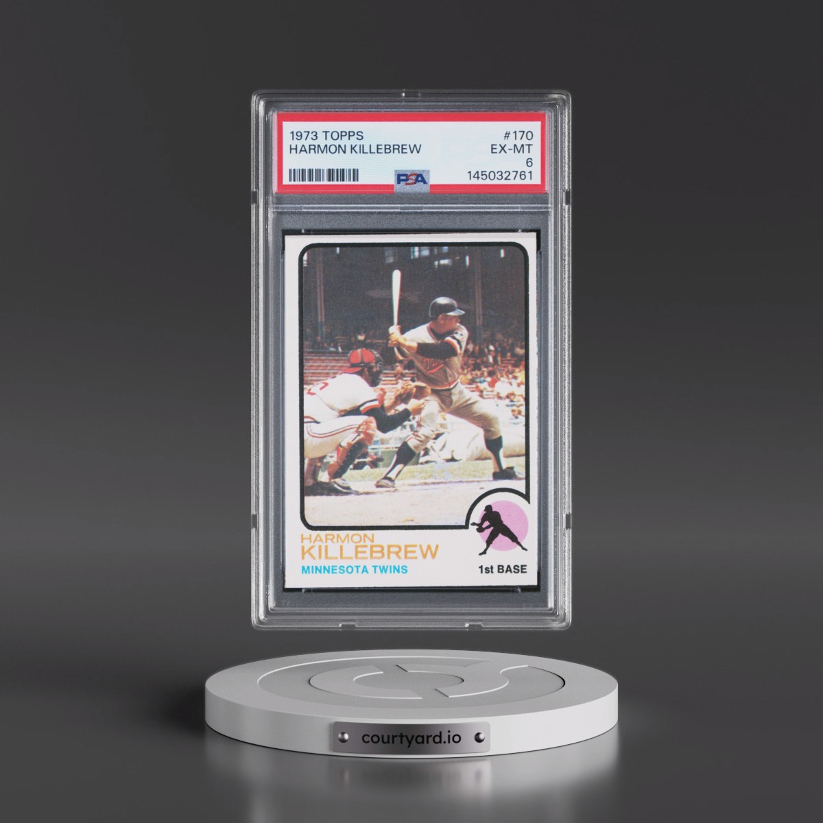 1973 Topps #170 Harmon Killebrew (PSA 6 EX-MT)