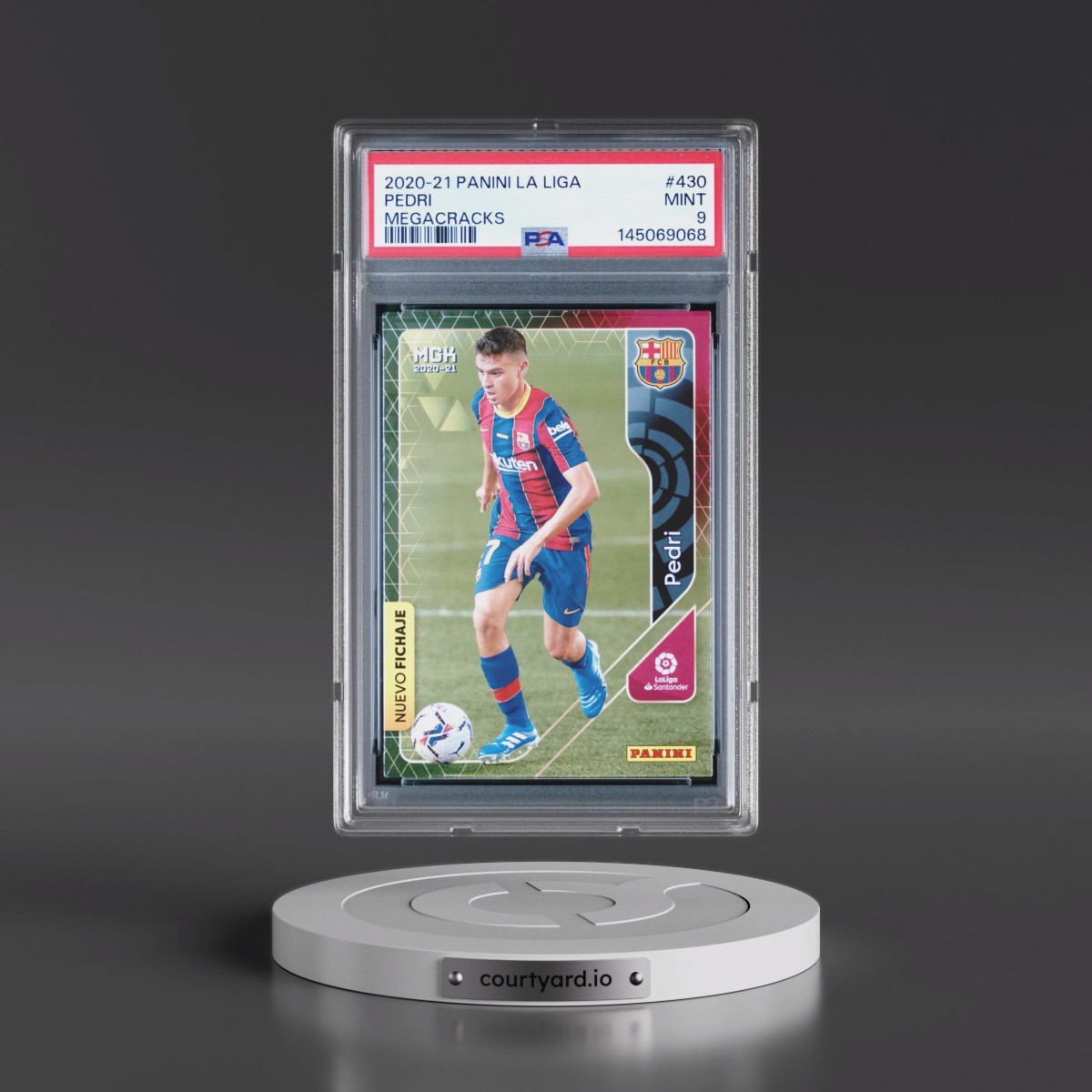 2020 Panini La Liga Megacracks #430 Pedri (PSA 9 MINT)