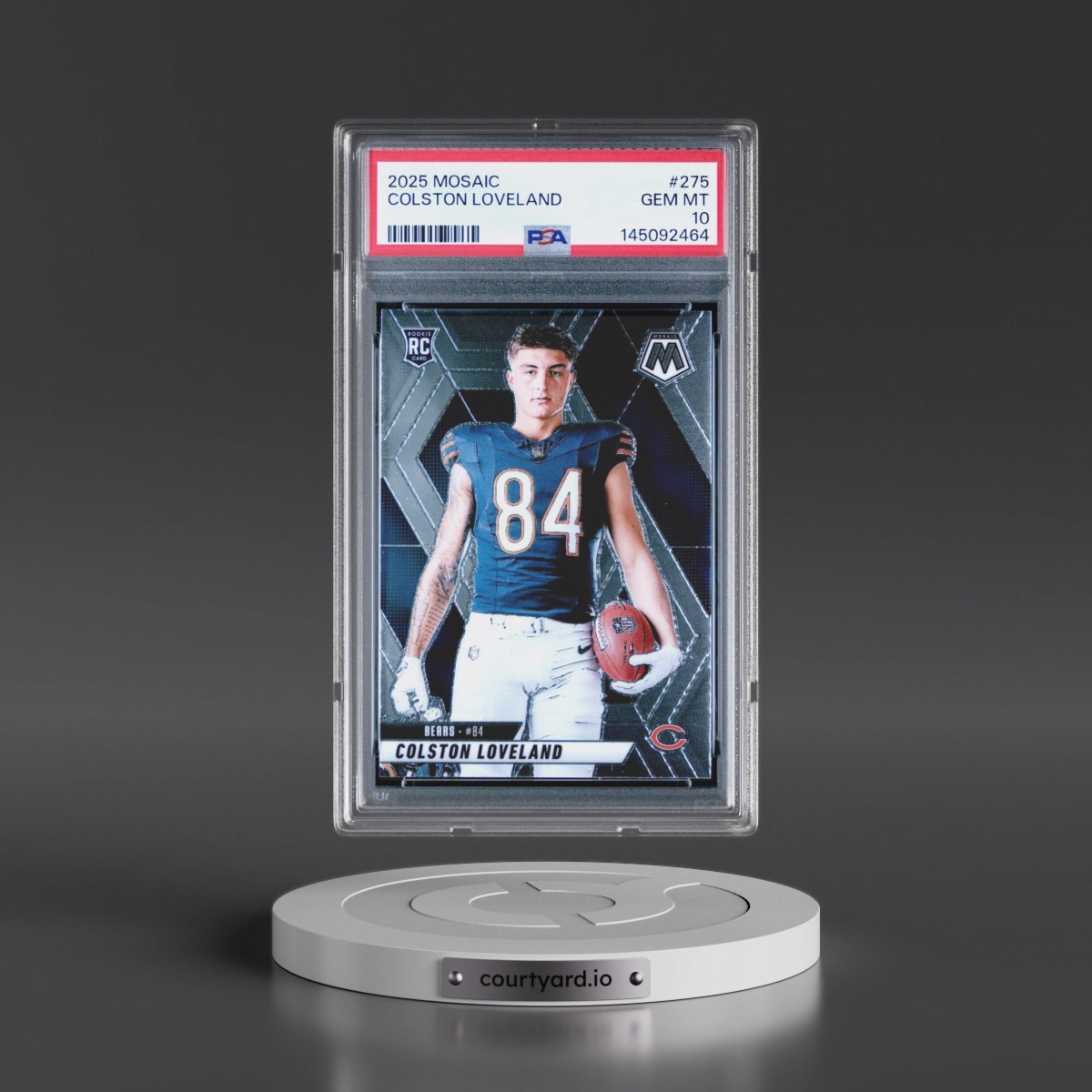 2025 Panini Mosaic Colston Loveland #275 PSA 10