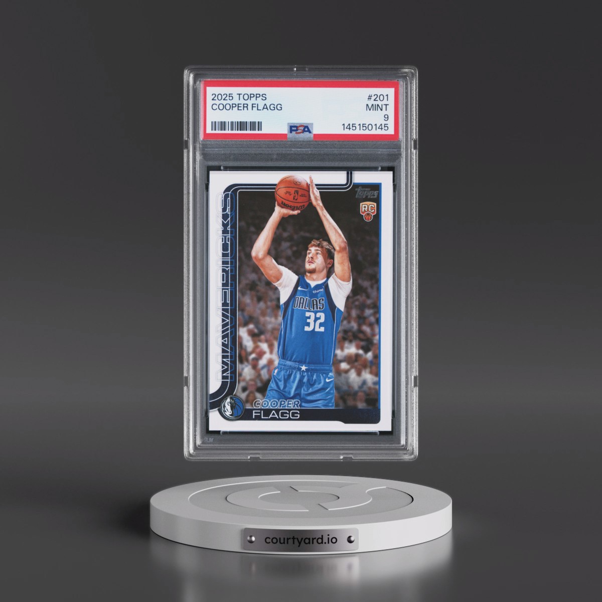 2025 Topps #201 Cooper Flagg (PSA 9 MINT)