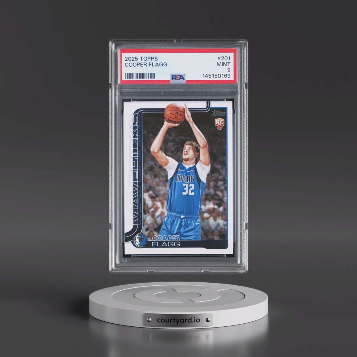 2025 Topps #201 Cooper Flagg (PSA 9 MINT)