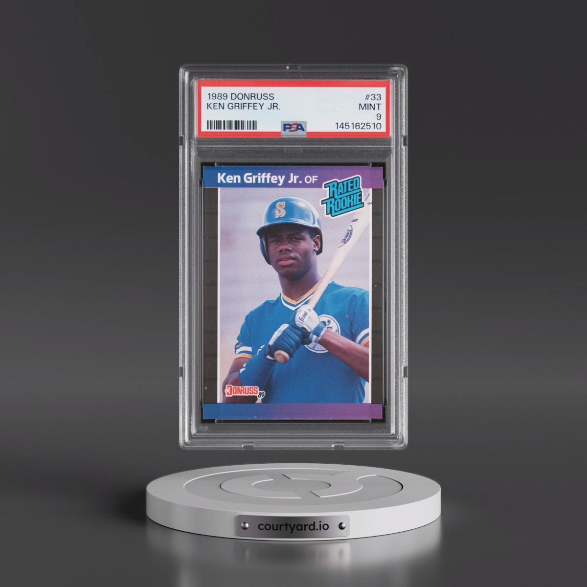 1989 Donruss #33 Ken Griffey Jr (PSA 9 MINT)