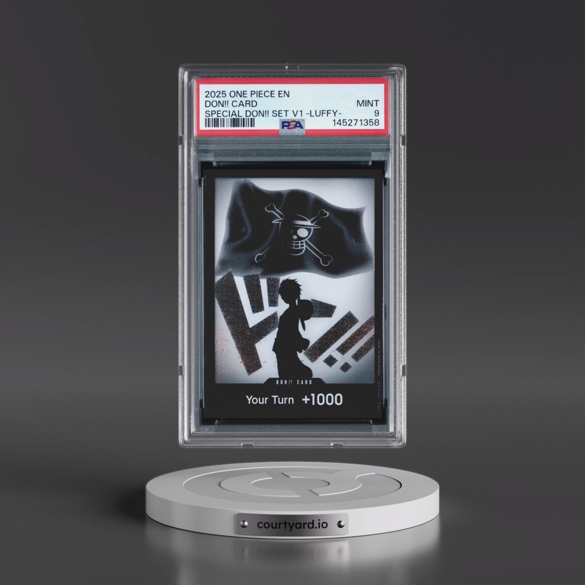 2025 One Piece Promos Don!! Card - Special Don!! Set Vol.1 -Luffy PSA 9