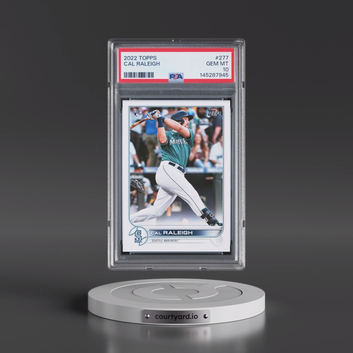 2022 Topps #277 Cal Raleigh (PSA 10 GEM MINT)