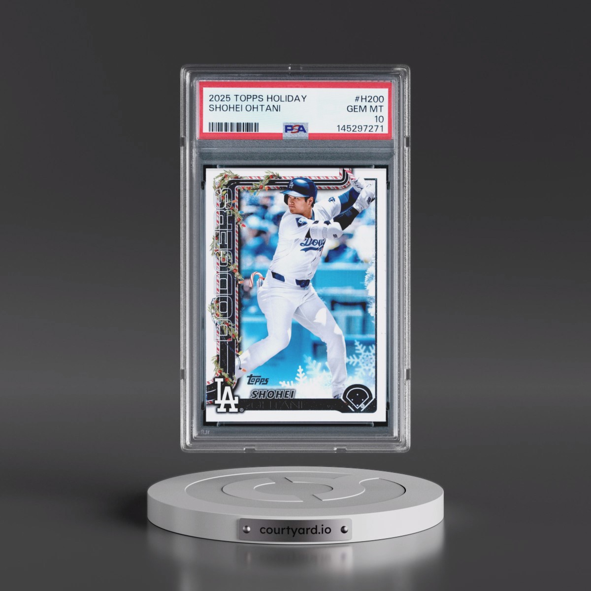 2025 Topps Holiday #H200 Shohei Ohtani (PSA 10 GEM MINT)