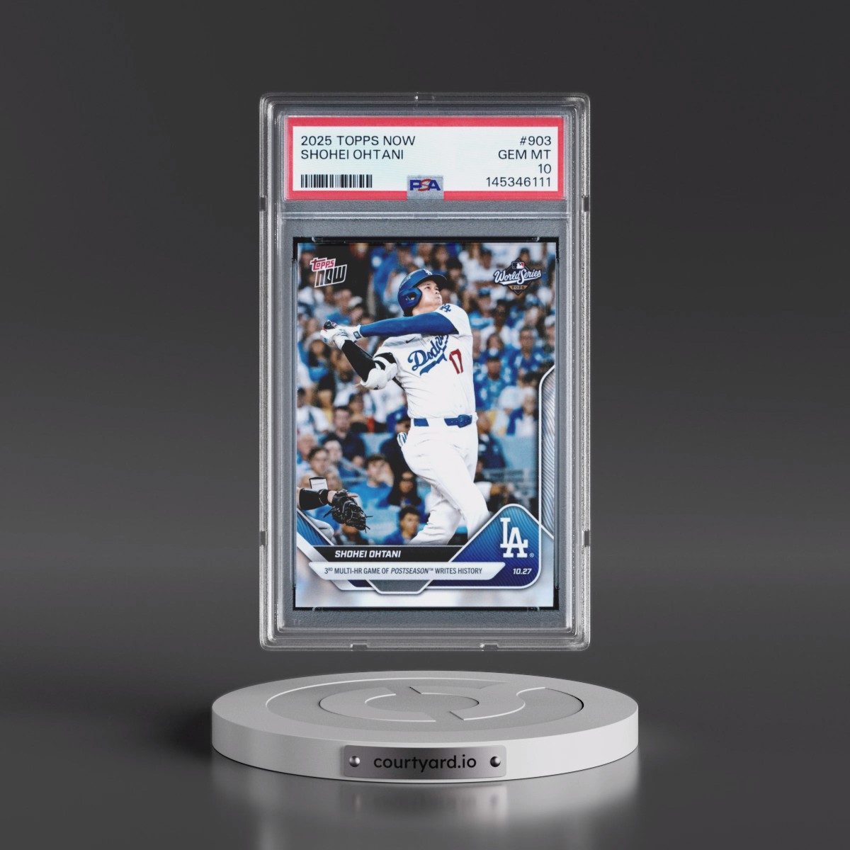 2025 Topps Now Shohei Ohtani #903 PSA 10