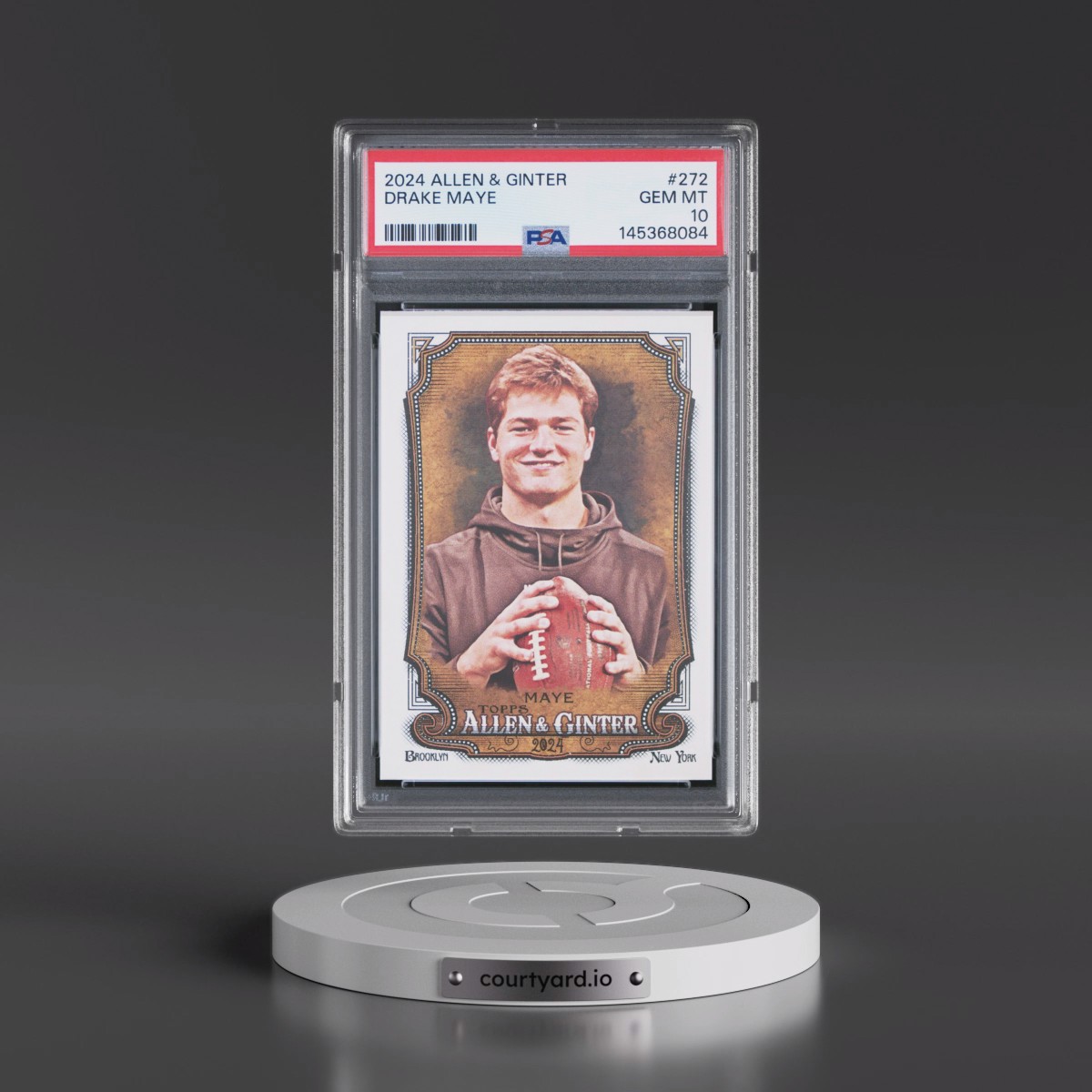 2024 Topps Allen & Ginter Drake Maye #272 PSA 10