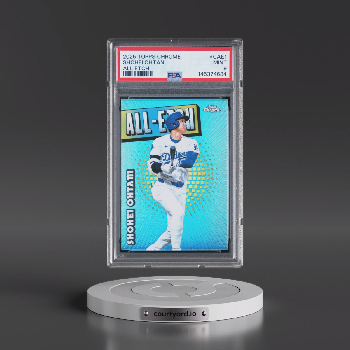 2025 Topps Chrome All Etch #CAE1 Shohei Ohtani (PSA 9 MINT)