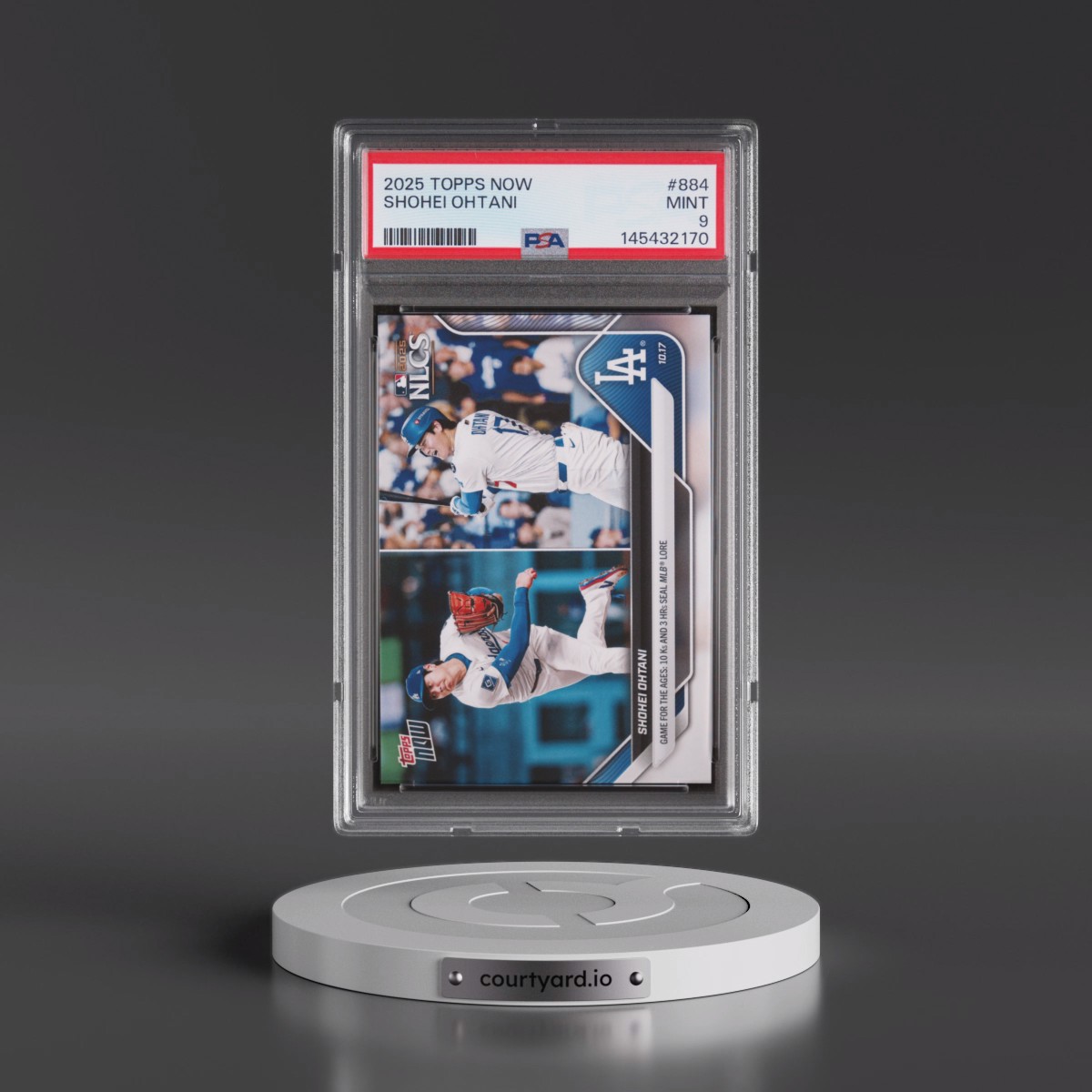 2025 Topps Now #884 Shohei Ohtani (PSA 9 MINT)