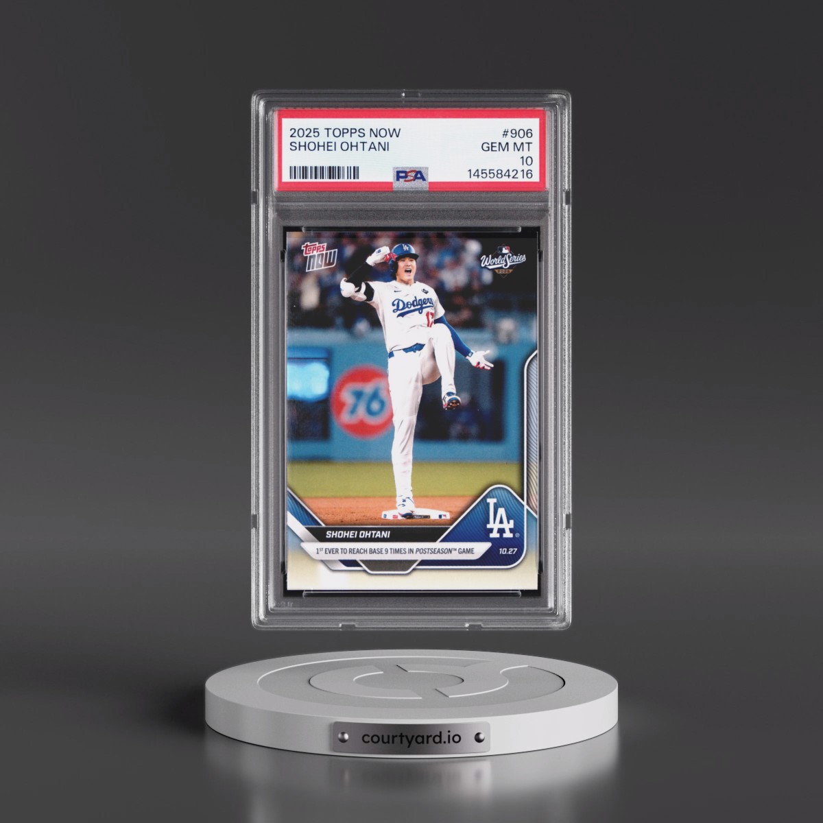 2025 Topps Now #906 Shohei Ohtani (PSA 10 GEM MINT)