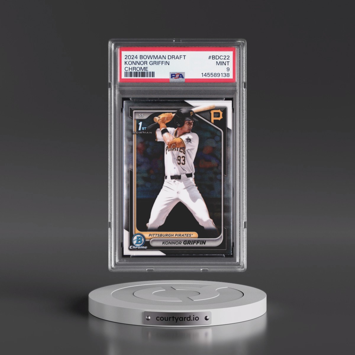 2024 Bowman Draft #BDC22 Konnor Griffin - Chrome (PSA 9 MINT)