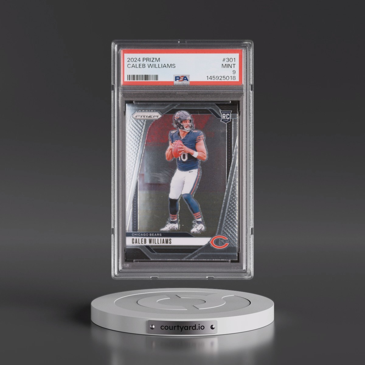 2024 Panini Prizm #301 Caleb Williams (PSA 9 MINT)