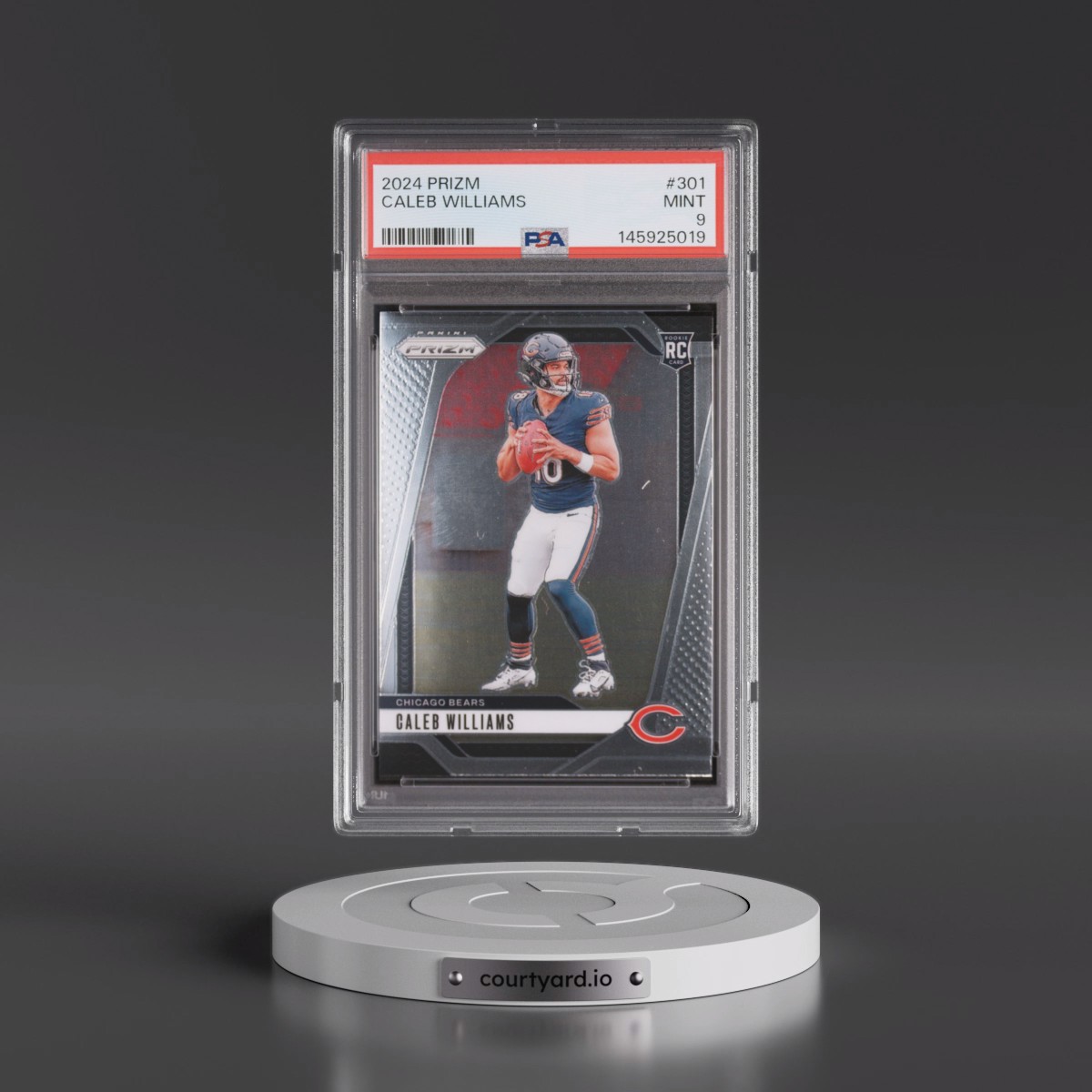 2024 Panini Prizm #301 Caleb Williams (PSA 9 MINT)