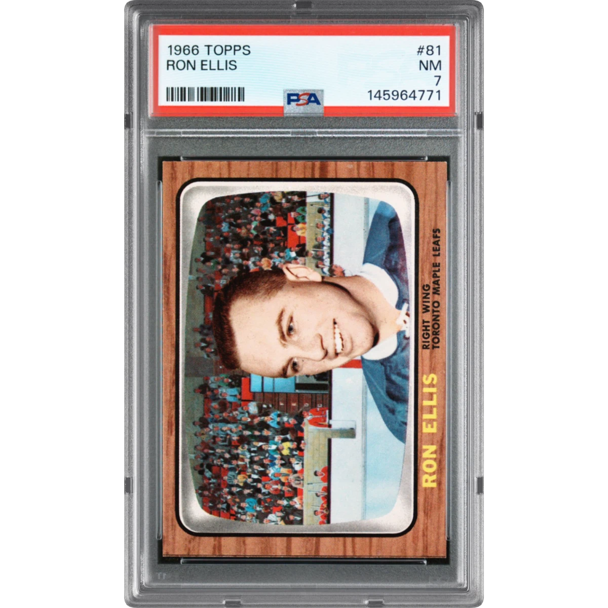 1966 Topps #81 Ron Ellis (PSA 7 NM)