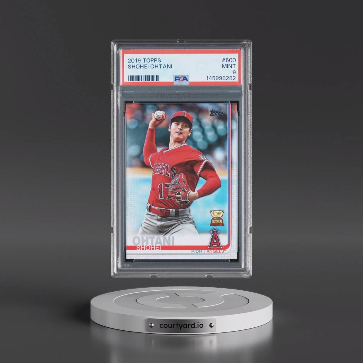 2019 Topps #600 Shohei Ohtani (PSA 9 MINT)