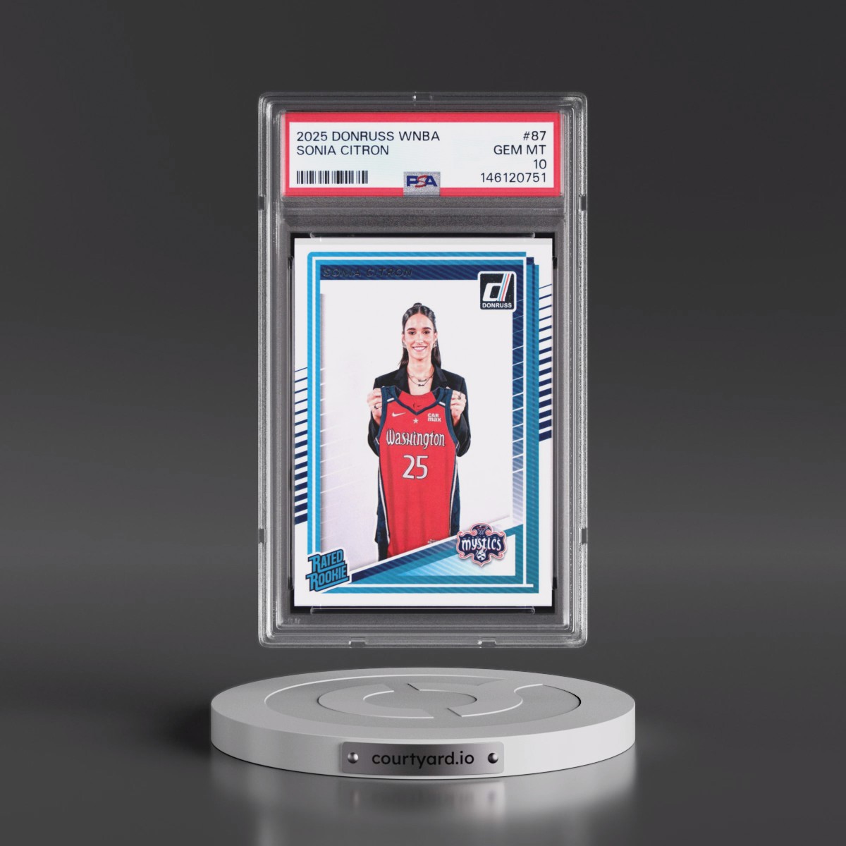 2025 Panini Donruss WNBA #87 Sonia Citron (PSA 10 GEM MINT)