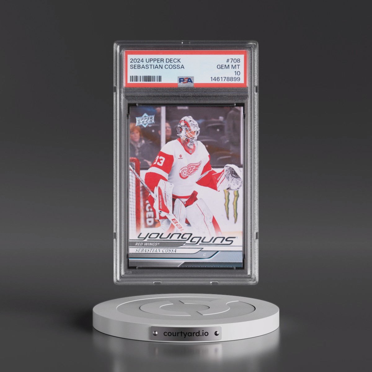 2024 Upper Deck Sebastian Cossa #708 PSA 10