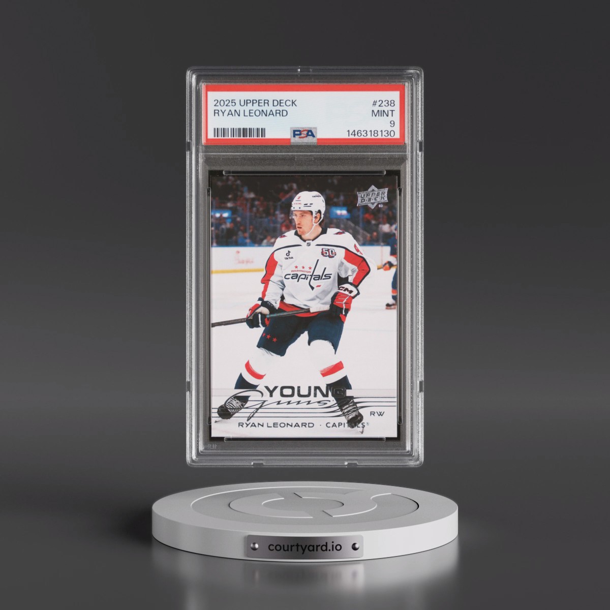 2025 Upper Deck #238 Ryan Leonard (PSA 9 MINT)