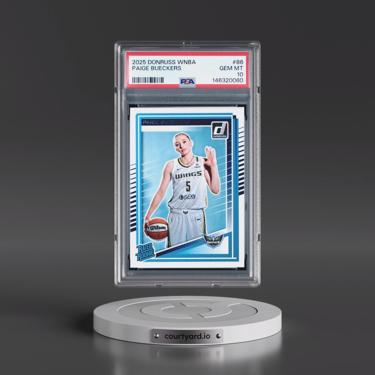 2025 Panini Donruss WNBA #86 Paige Bueckers (PSA 10 GEM MINT)