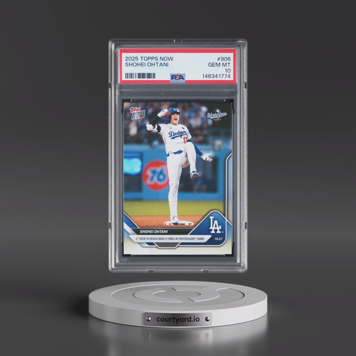 2025 Topps Now #906 Shohei Ohtani (PSA 10 GEM MINT)