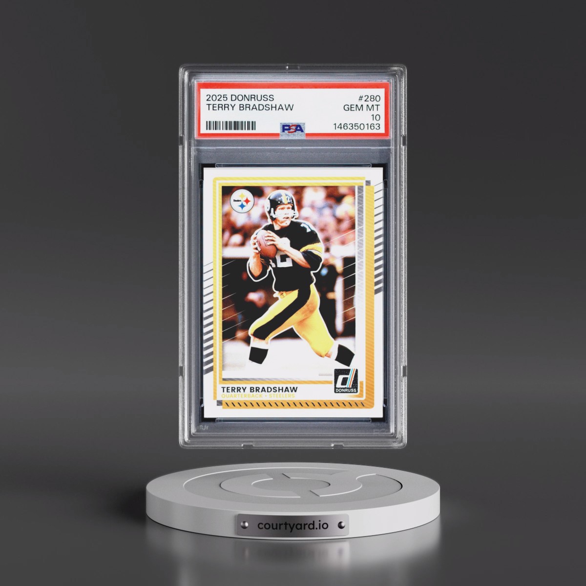 2025 Panini Donruss #280 Terry Bradshaw (PSA 10 GEM MINT)