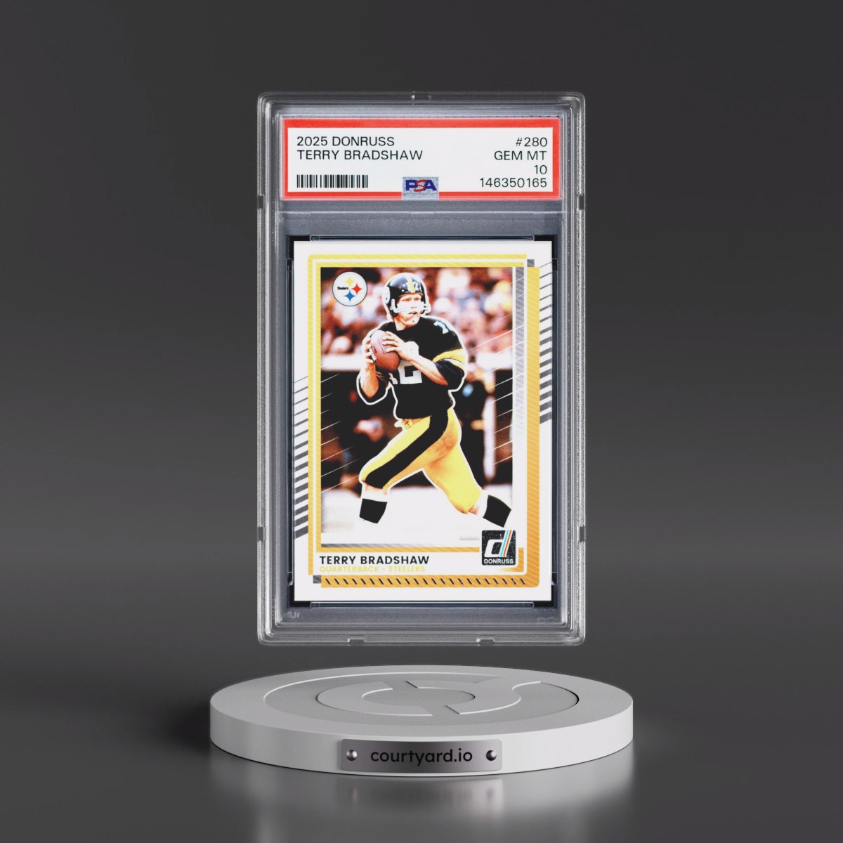 2025 Panini Donruss #280 Terry Bradshaw (PSA 10 GEM MINT)