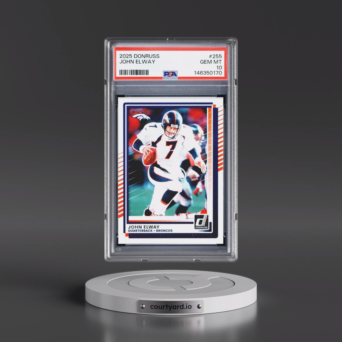 2025 Panini Donruss #255 John Elway (PSA 10 GEM MINT)