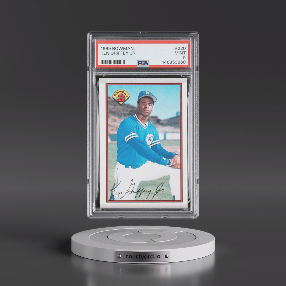 1989 Bowman #220 Ken Griffey Jr (PSA 9 MINT)