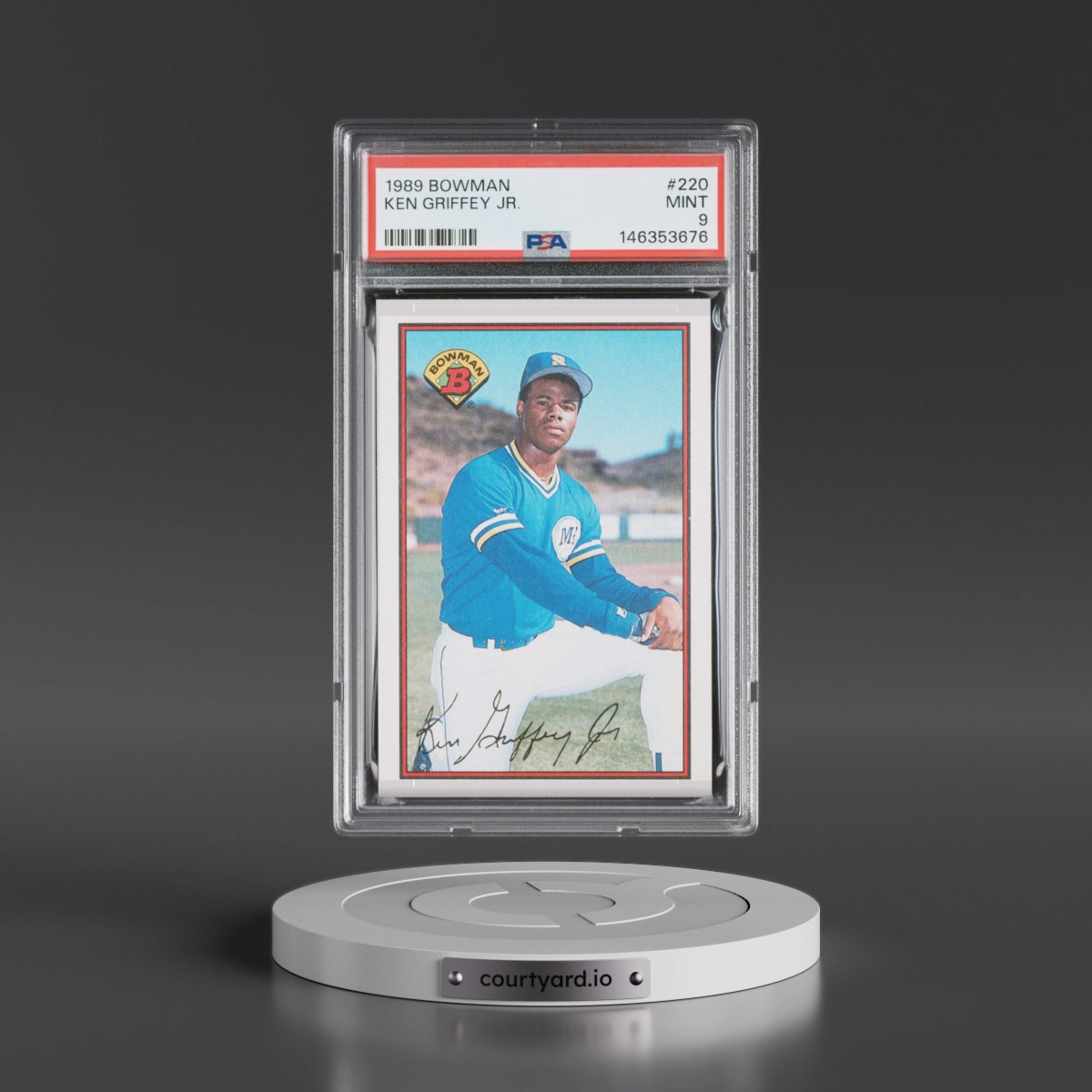 1989 Bowman #220 Ken Griffey Jr (PSA 9 MINT)