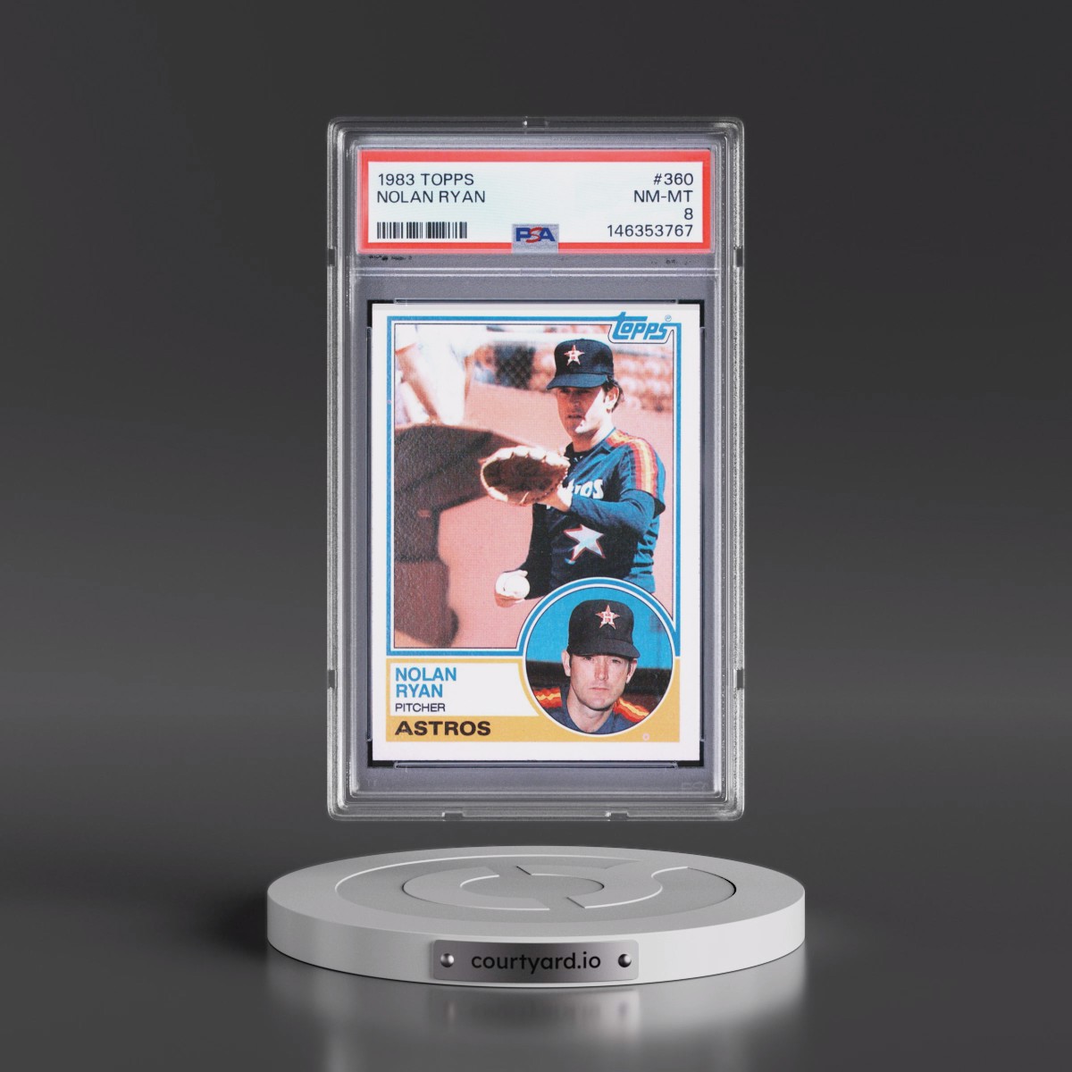 1983 Topps #360 Nolan Ryan (PSA 8 NM-MT)