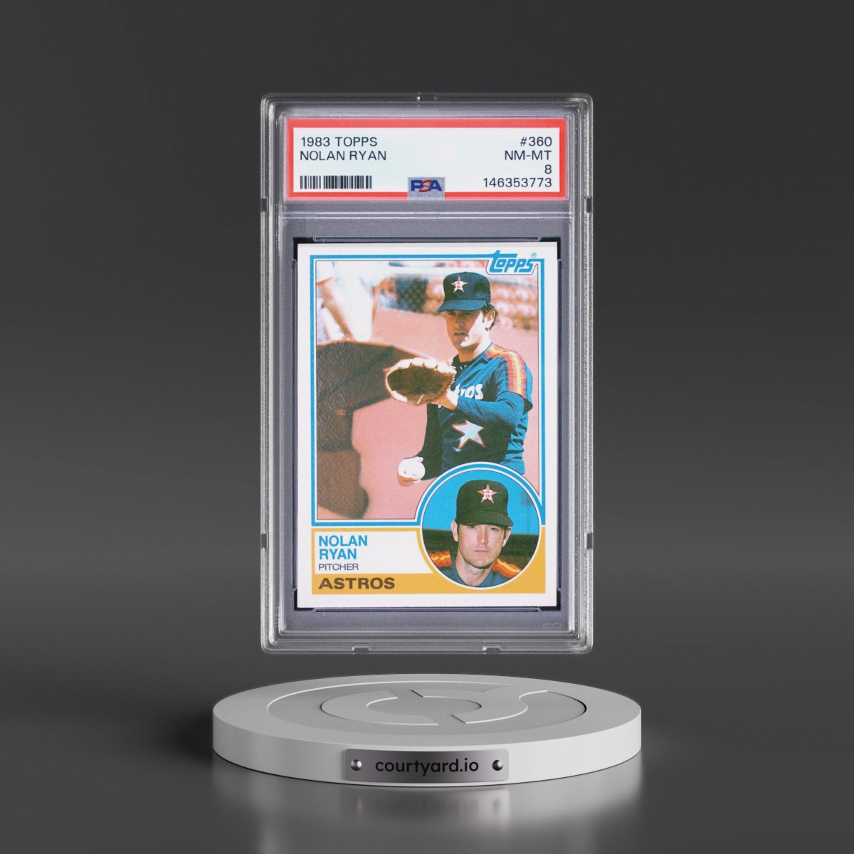 1983 Topps #360 Nolan Ryan (PSA 8 NM-MT)