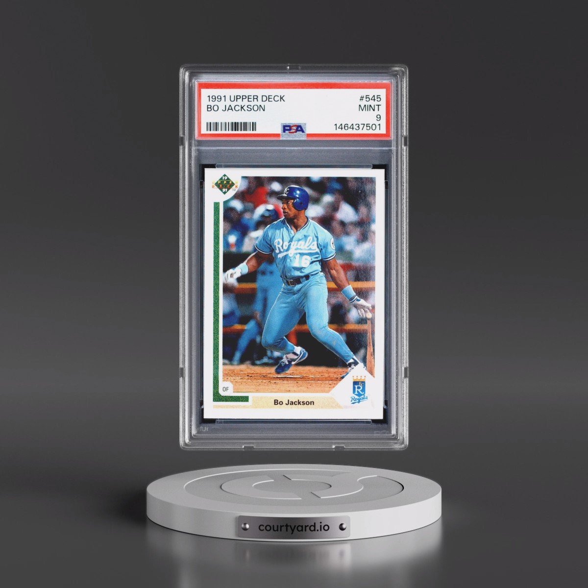 1991 Upper Deck Bo Jackson #545 PSA 9