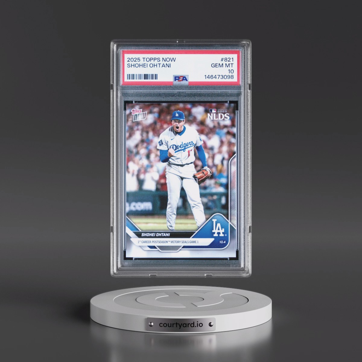 2025 Topps Now #821 Shohei Ohtani (PSA 10 GEM MINT)