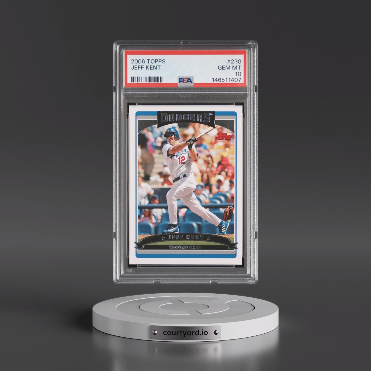 2006 Topps #230 Jeff Kent (PSA 10 GEM MINT)