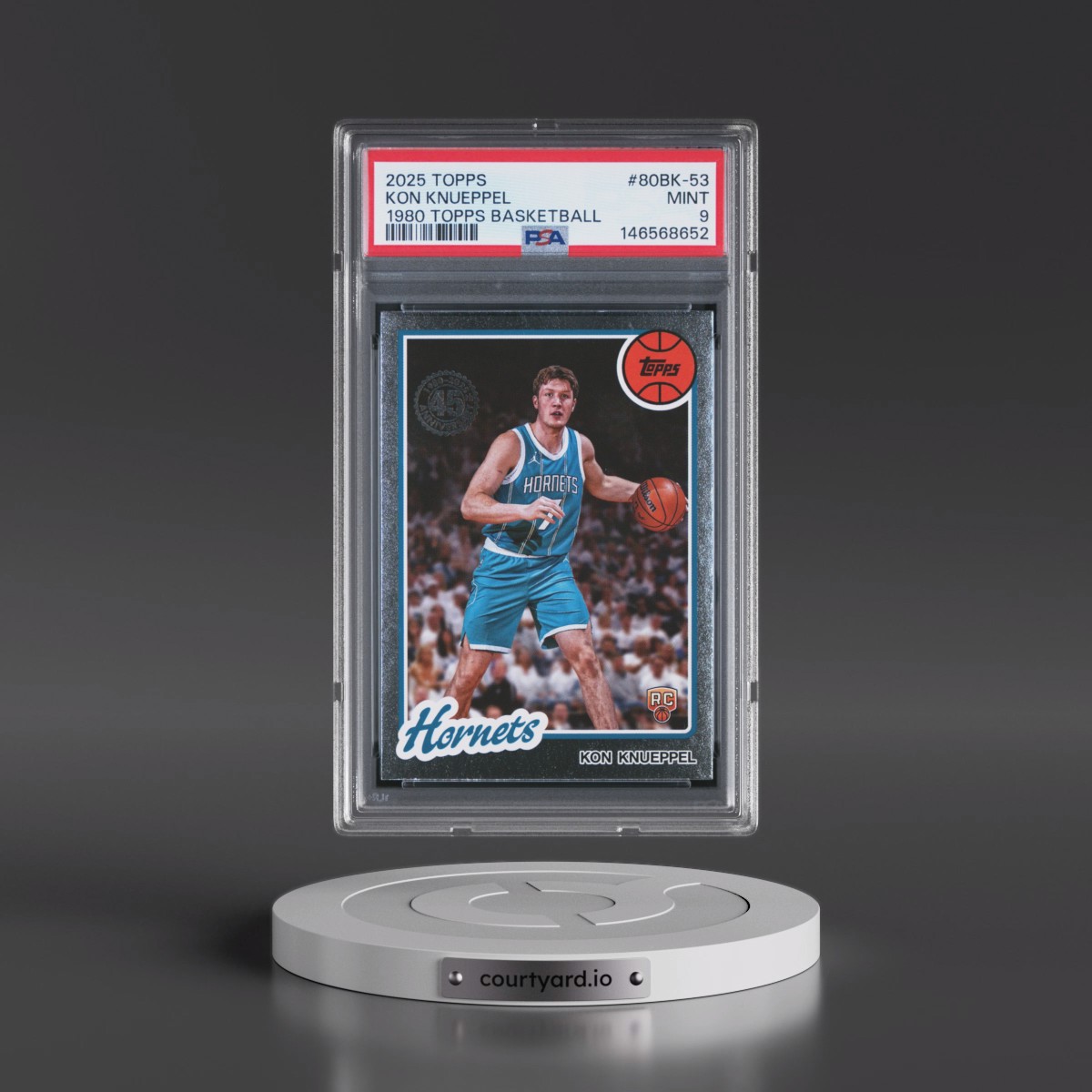 2025 Topps 1980-81 Topps Basketball #80BK-53 Kon Knueppel (PSA 9 MINT)