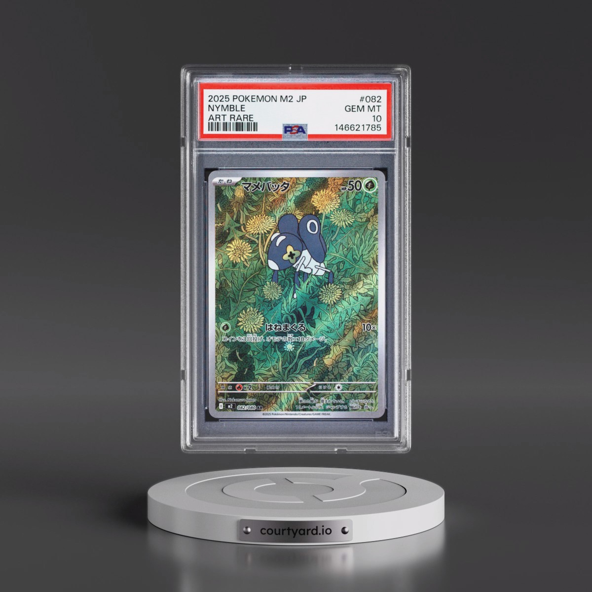 2025 Pokémon M2-Inferno X #082 Nymble - Art Rare (PSA 10 GEM MINT)