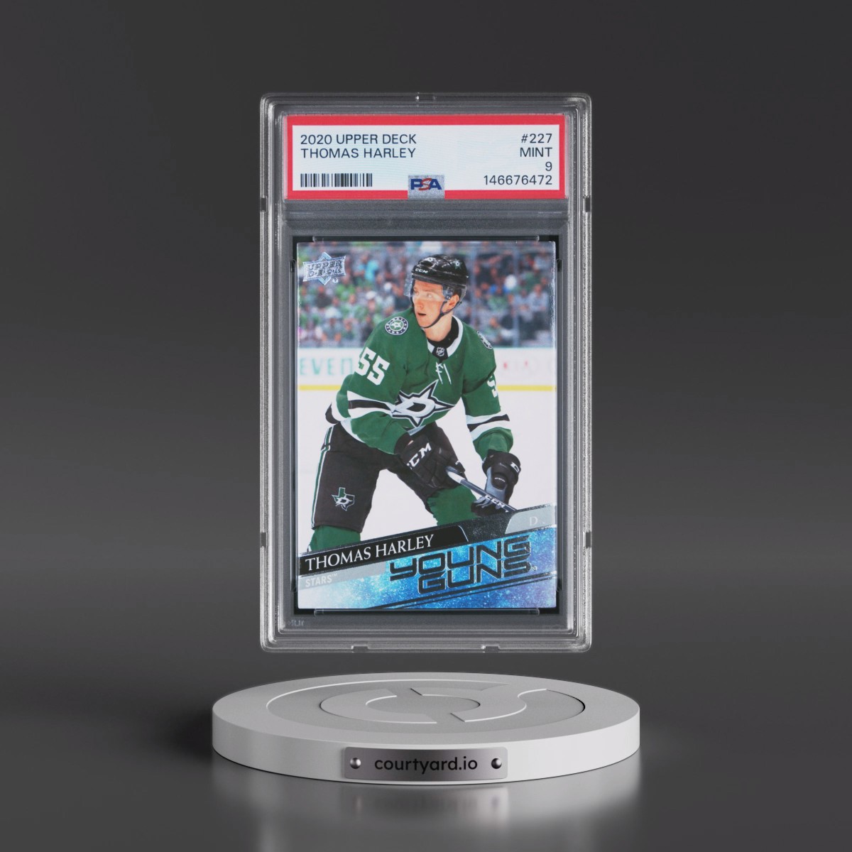 2020 Upper Deck #227 Thomas Harley (PSA 9 MINT)