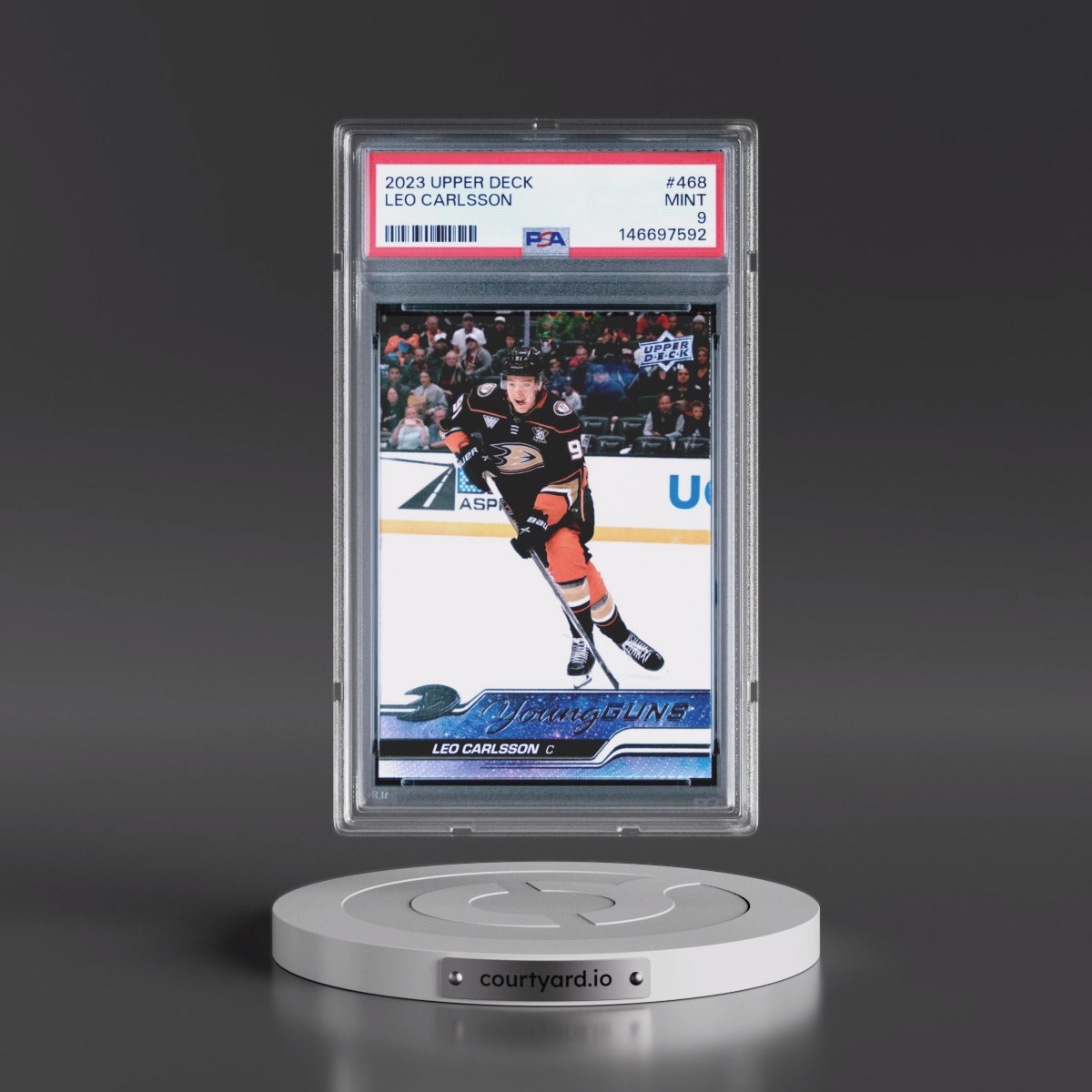 2023 Upper Deck #468 Leo Carlsson (PSA 9 MINT)
