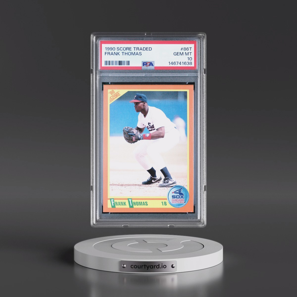 1990 Score Traded #86T Frank Thomas (PSA 10 GEM MINT)